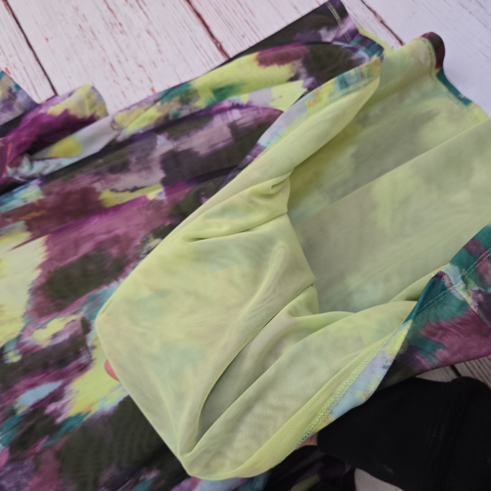 NWT Lane Bryant Mesh Flutter-speeve V-neck Top Size 18/20 - Picture 12 of 15